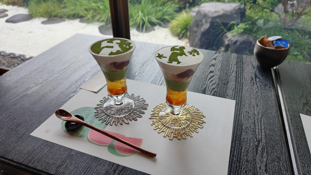 抹茶パフェ