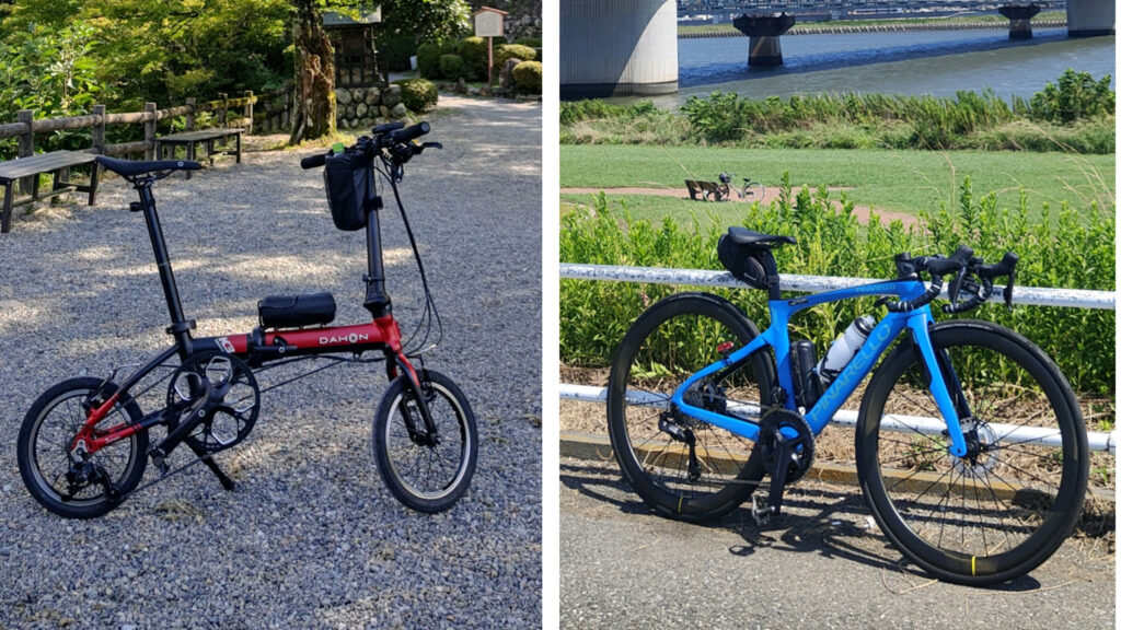 ミニベロとロードバイク