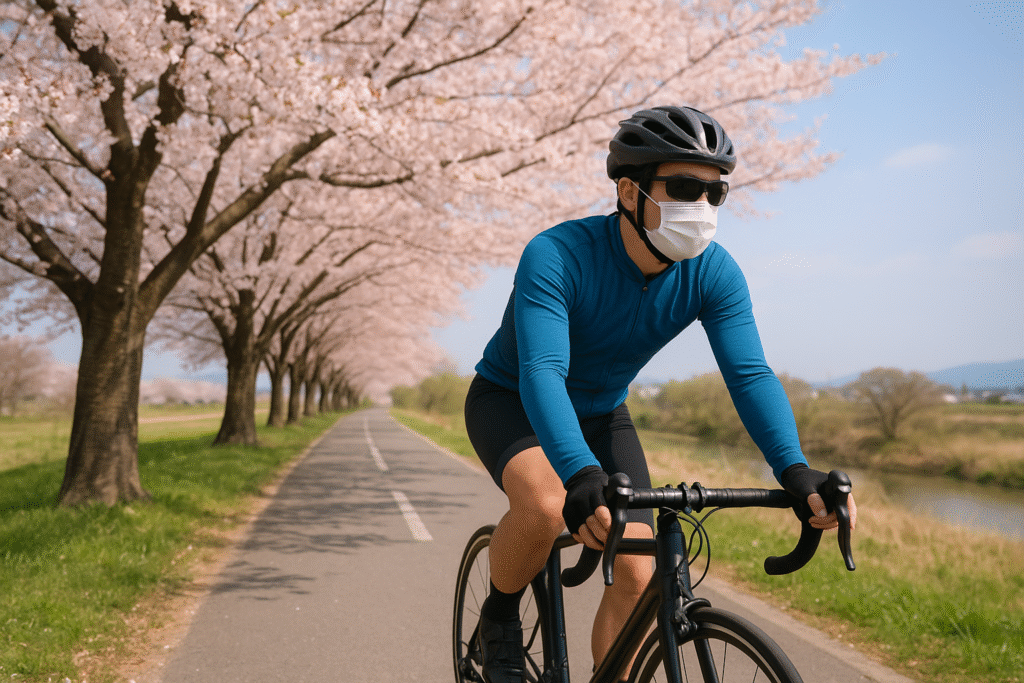 花粉対策はしっかり